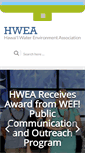 Mobile Screenshot of hwea.org