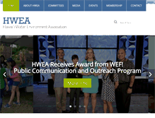 Tablet Screenshot of hwea.org
